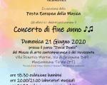 21 giugno 2020 “Festa Europea della Musica 2020†Parco Villa Martini
