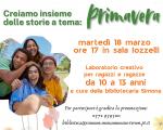 18 marzo 2025 Laboratorio creativo per ragazzi da 10 a 13 anni in Biblioteca