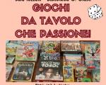 14 novembre 2024 "GIOCHI DA TAVOLO CHE PASSIONE!" in Biblioteca