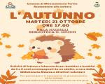 21 ottobre 2025 Letture per bambini da 3 a 6 anni in Biblioteca